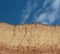 Clay slope by the sea