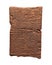 Clay tablet with cuneiform writing