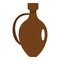 Clay wine jug icon