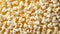 Clean And Aesthetic Yellow Texture With White Popcorn - Photostock
