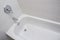 Clean bathroom modern  bath , bathtub , bathroom white hygiene clean modern style. Hotel real estate , luxury wellbeing style