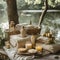 Clean Beauty Essentials in a Forest Haven