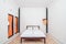 Clean bedroom Villa minimalist design