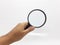 Clean Blank Stylish Sun Glass Magnifier for Zooming Stuff and Help Reading Text Book or Find Things in White Isolated Background 4
