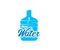 Clean bottled water for coolers delivery icon