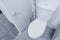 Clean closet bowl flush toilet bidet shower