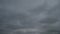 Clean Cloudy Sky 4k Timelapse into Dark Clouds Looped 60 seconds