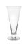 Clean empty pilsner glass isolated