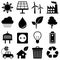 Clean Energy Environment Icons