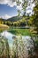 Clean forest lake. Plitvice, National Park, Croatia