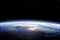 Clean horizon of Earth from space