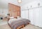 Clean living room and bedroom Villa minimalist design