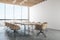 Clean meeting room interior