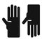 Clean pool gloves icon simple vector. Cleaning repair