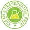 Clean | Preservative free | Beaker icon inside