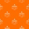 Clean pure water pattern vector orange