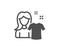Clean shirt icon. Laundry tshirt sign. Clothing cleaner. Vector