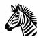 Clean And Simple Zebra Icon Design For Various Applications