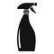 Clean spray bottle icon, simple style