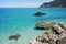 Clean water of Agios Nikitas Beach, Lefkada, Ionian Islands