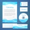 Clean water concept business style template