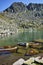 Clean waters of Argirovo Lake, Pirin, Bulgaria