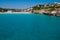 Clean waters of Mediterranean Sea, Majorca, Spain