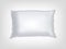 Clean white pillow mockup