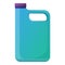 Cleaner gel canister icon, cartoon style