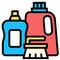 Cleaning agent icon, Supermarket and Shopping mall related vector