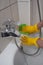 Cleaning bathroom. Hygiene and cleanliness concept