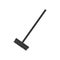 cleaning broom tool wooden pictogram