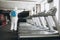 Cleaning and Disinfection in crowded places amid the coronavirus epidemic Gym cleaning and disinfection Infection prevention and