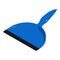 Cleaning dustpan icon, isometric style
