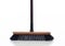 Cleaning floor push broom isolated against white background