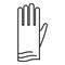 Cleaning glove icon, outline style