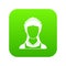 Cleaning household service maid icon digital green