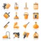 Cleaning and hygiene icons