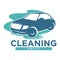 Cleaning service carwash station isolated icon vehicle