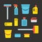 Cleaning supplies