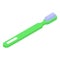 Cleaning toothbrush icon, isometric style