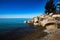 Clear Blue Rocky Boulder Point Pelee Tip Landscape