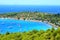 Clear blue sea and gorgeous beach