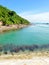 Clear blue sea surrounding St John Island