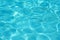 Clear blue swimming pool water