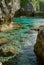 The clear blue waters of Limu Pools in Niue are very inviting