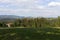 Clear Countryside from Beskydy, the beautiful Mountains in north east Bohemia, Czech Republic