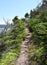 Clear day at Silver Mine Head Path near Middle Cove