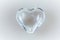 Clear diamond heart