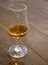 Clear glass for cognac